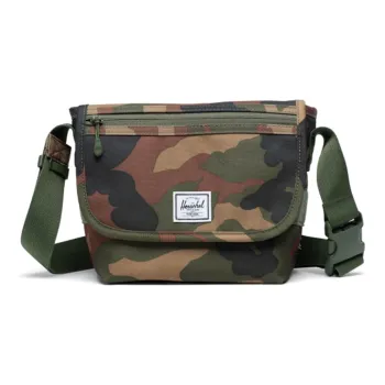 Herschel Polyester Messenger Bag Shoulder Bag Crossbody Bag Unisex Camouflage