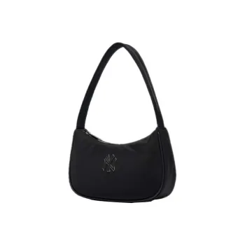 MLB Polyester Shoulder Bag Dumpling Bag Shoulder Bags Women's Black