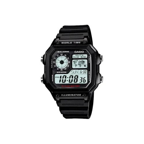 CASIO G Shock AE 1200WH 1A