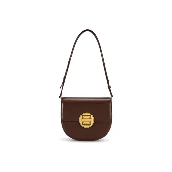 JELLYTOYBOY PU Knight Bag Saddle Bag Crescent Bag Shoulder Bag Regular Women's Black/Khaki