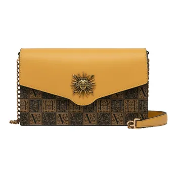 VANESSA HOGAN Monogram Crossbody Bags Yellow