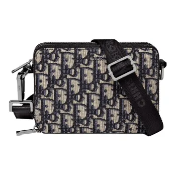DIOR Technical Fabric Clutches Shoulder Bag Crossbody Bag Regular Men's Black