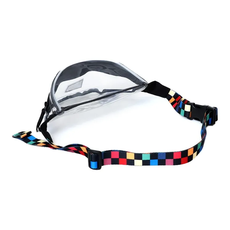Vans Polyurethane Fanny Pack Regular Unisex Transparent-1