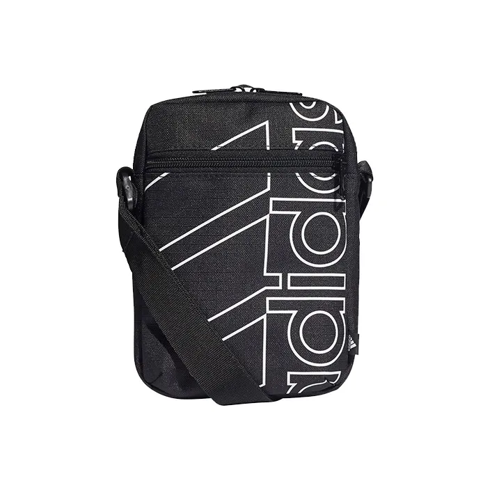 Adidas Nylon Fabric Shoulder Bag Crossbody Bag Regular Unisex Black-0