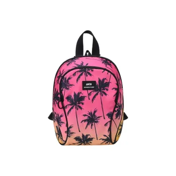 Anta Twill Backpack Mini Women's Yellow/Hot Pink