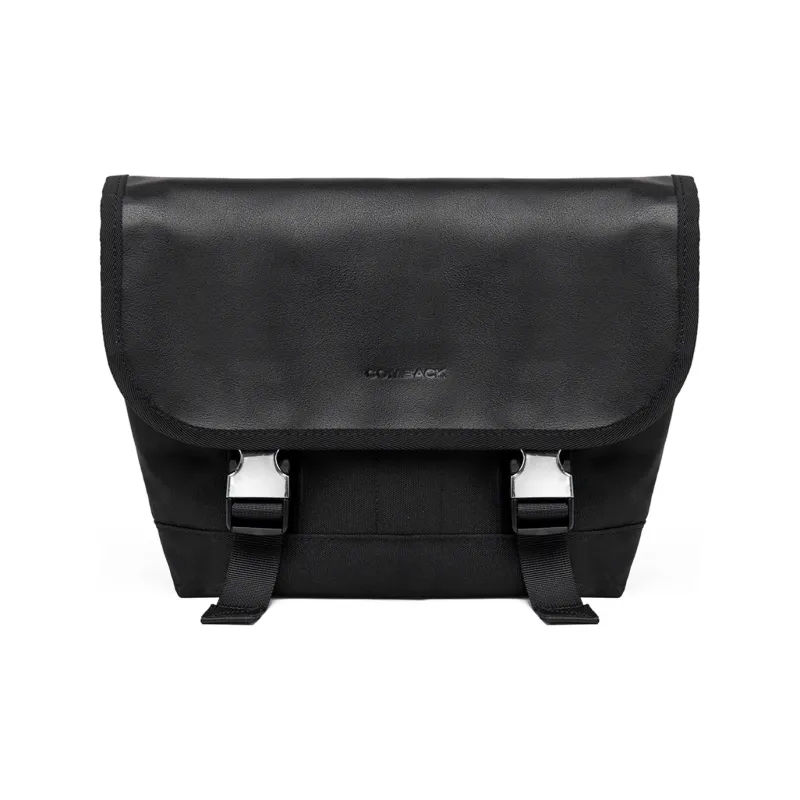 COMBACK Polyamide Messenger Bag, Shoulder Bag, Crossbody Bag Trumpets Unisex Black-0
