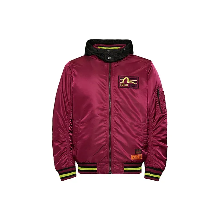 EVISU Jackets Men Burgundy-1