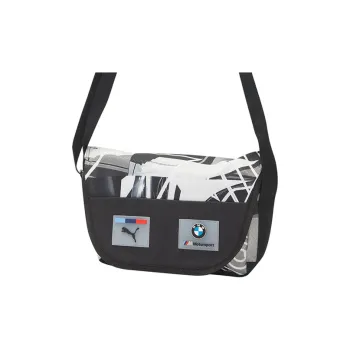 PUMA Polyurethane Messenger Bag Crossbody Bags Regular Unisex Black