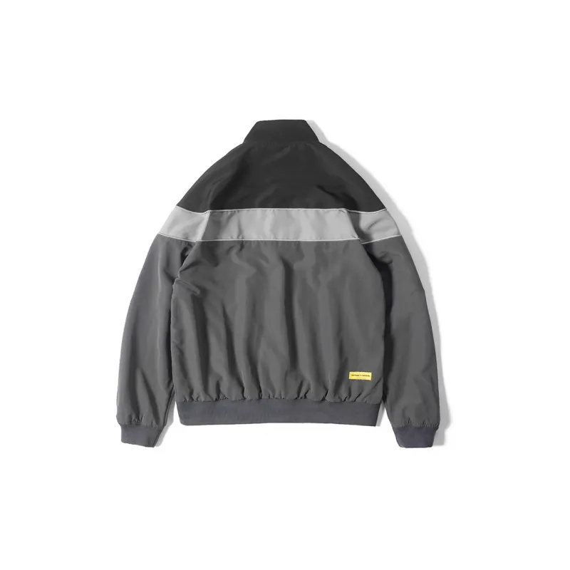 DAKYAM Loose Fit Jacket Unisex Black-1