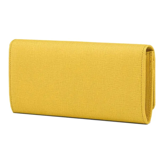 FENDI Synthetic Leather Wallet Women's Yellow-1