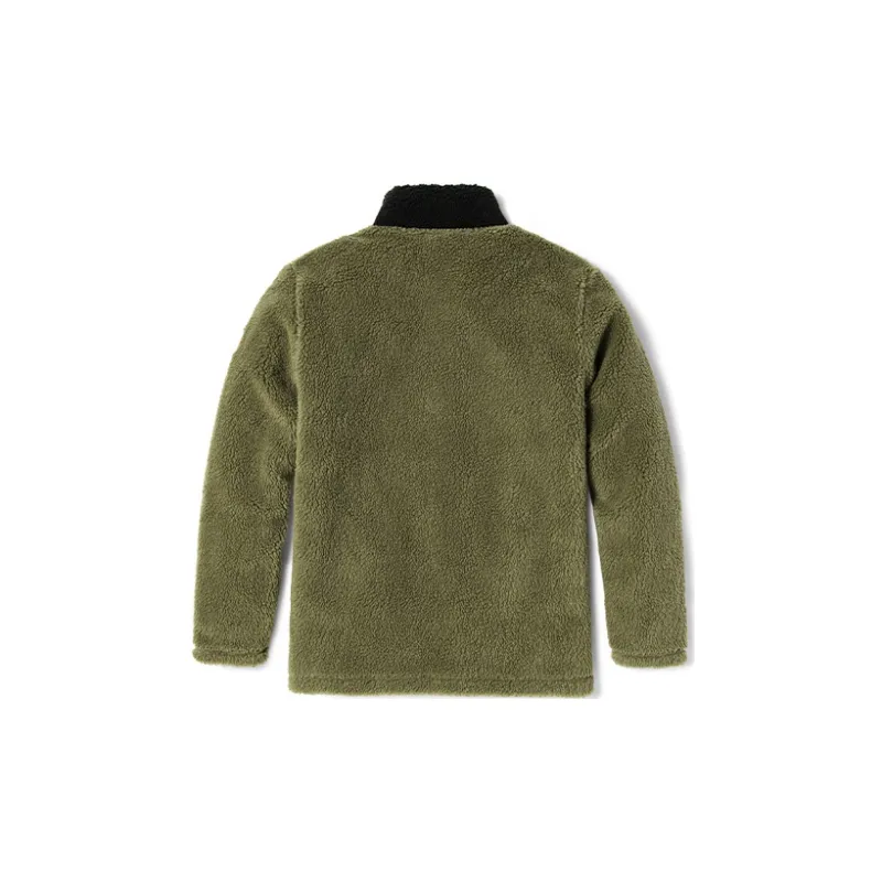 Timberland Velvet Jackets Men Khaki Green-1