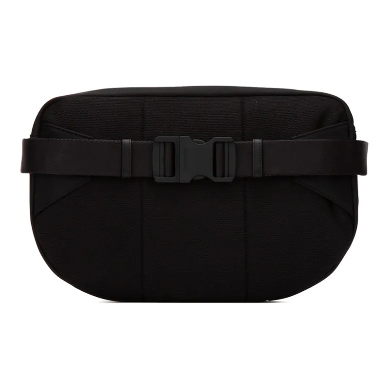 Burberry Leather Shoulder Bag Crossbody Bag Sling Bag Fanny Pack Large Size Men's Black-3