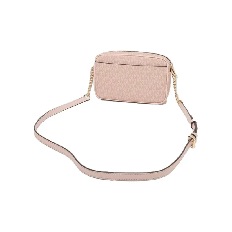 MICHAEL KORS Jet Set Travel Canvas Camera Bags Crossbody Bags Medium Size Women's Pink-2