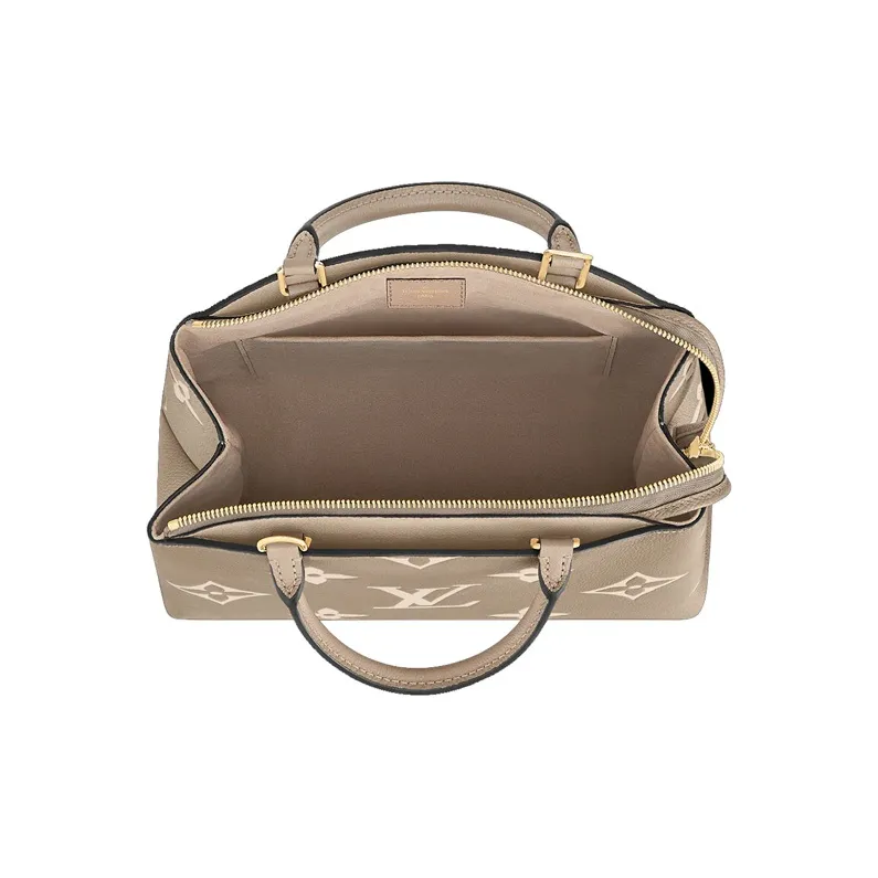 LOUIS VUITTON Petit Palais Empreinte Leather Dove/Cream-3
