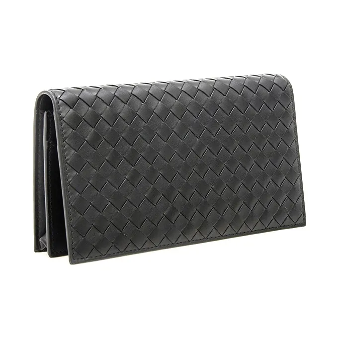 Bottega Veneta Cow Leather Wallet Men's Black-1