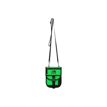 Supreme The North Face Collaboration Nylon Fabric Cell Phone Pouch Crossbody Bags Regular Unisex Green