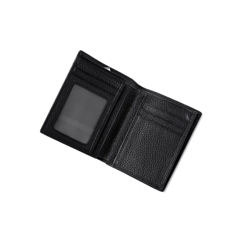 Ace Paul Cow Leather Wallet Men's Black-3
