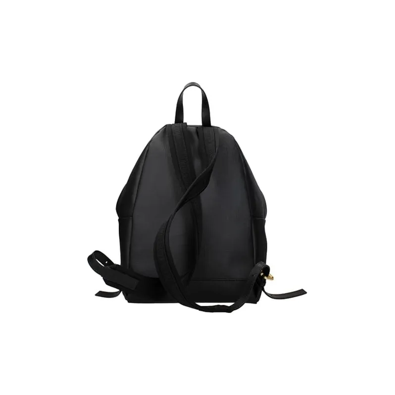 MOSCHINO Fabric Backpack Unisex Black-3