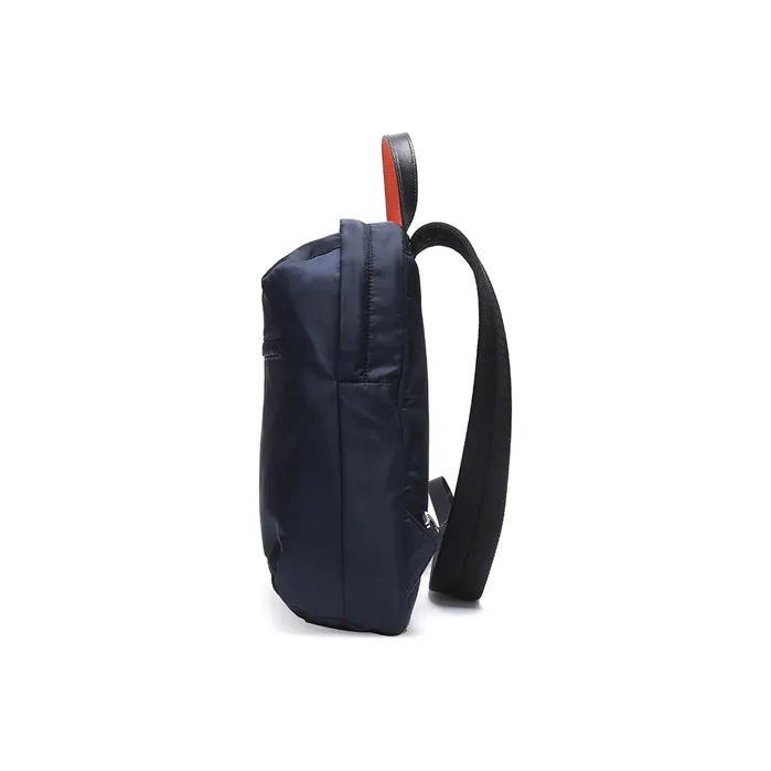 PRADA Fabric Shoulder Bag Men's Navy Blue-2
