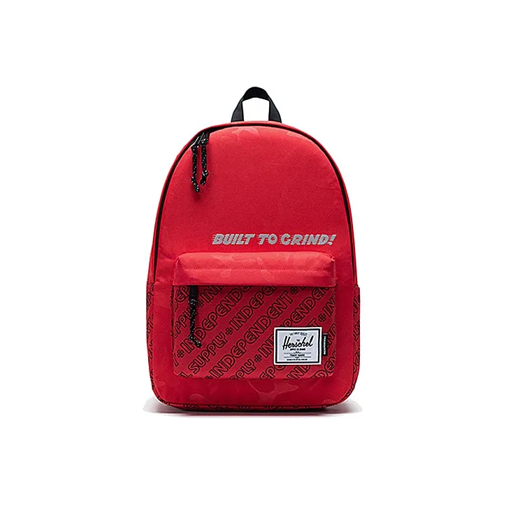 Herschel Independent Collaboration Polyester Backpack Extra Large Unisex Red-0