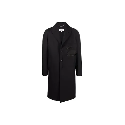 Maison Margiela Coats Men Black