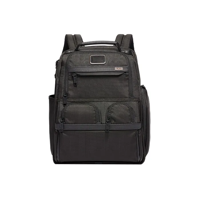 TUMI Nylon Laptop Backpack Men's Black-0
