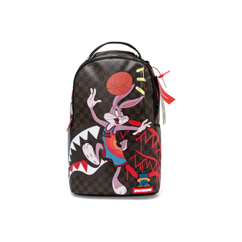 SPRAYGROUND PVC Coated Polyester Backpack Regular Unisex Black-0