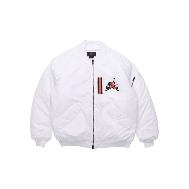 Jordan Puffer Jacket Winter Men's White-1