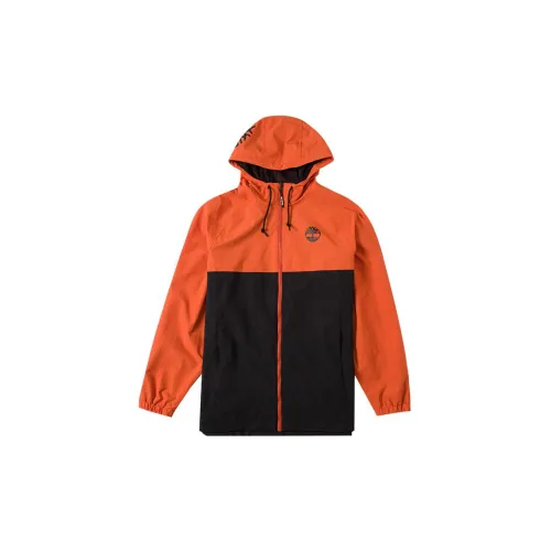 Timberland Jackets Men Orange Black
