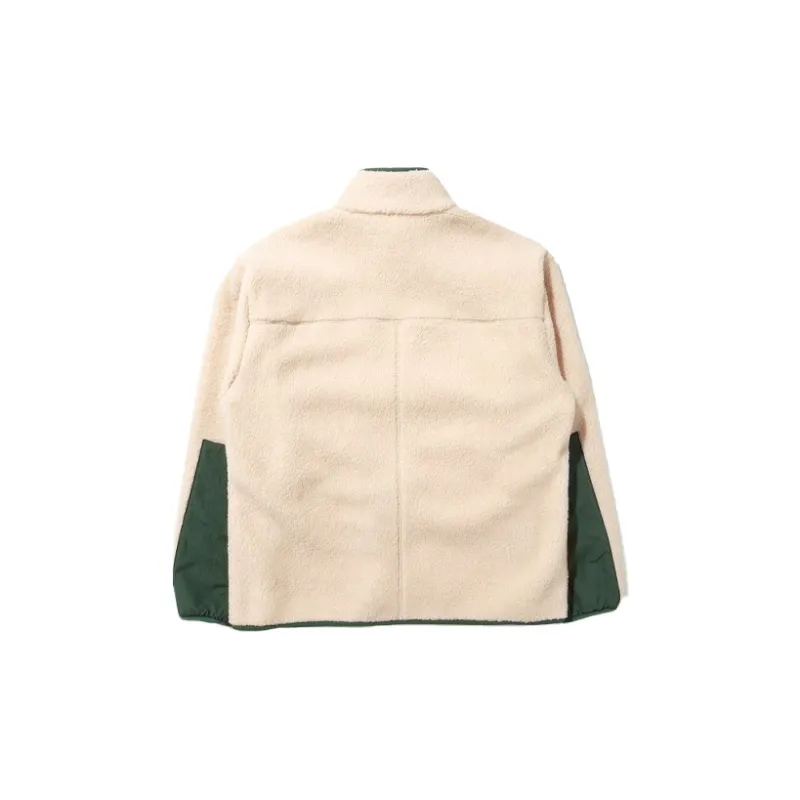 FILA Velvet Jackets Unisex Beige-1