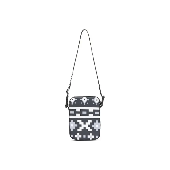 Nike Polyester Shoulder Bag Crossbody Bag Regular Unisex Black White-3