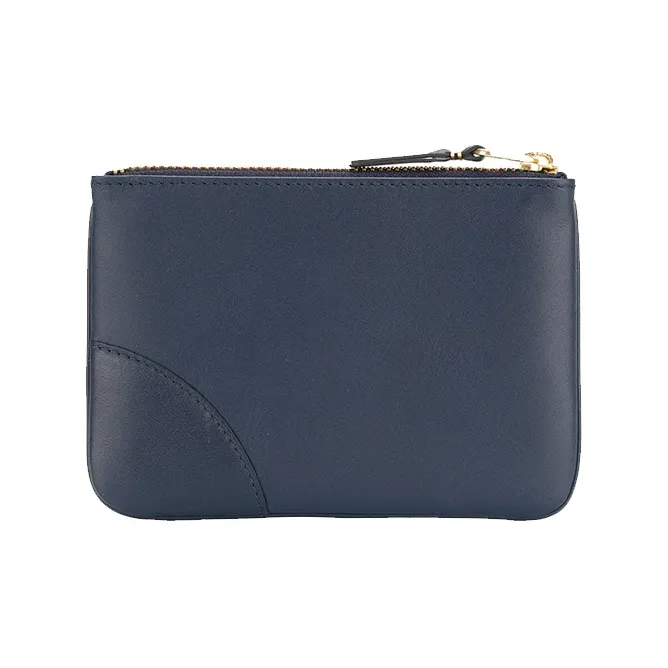 CDG Leather Wallet Regular Women's Blue-1
