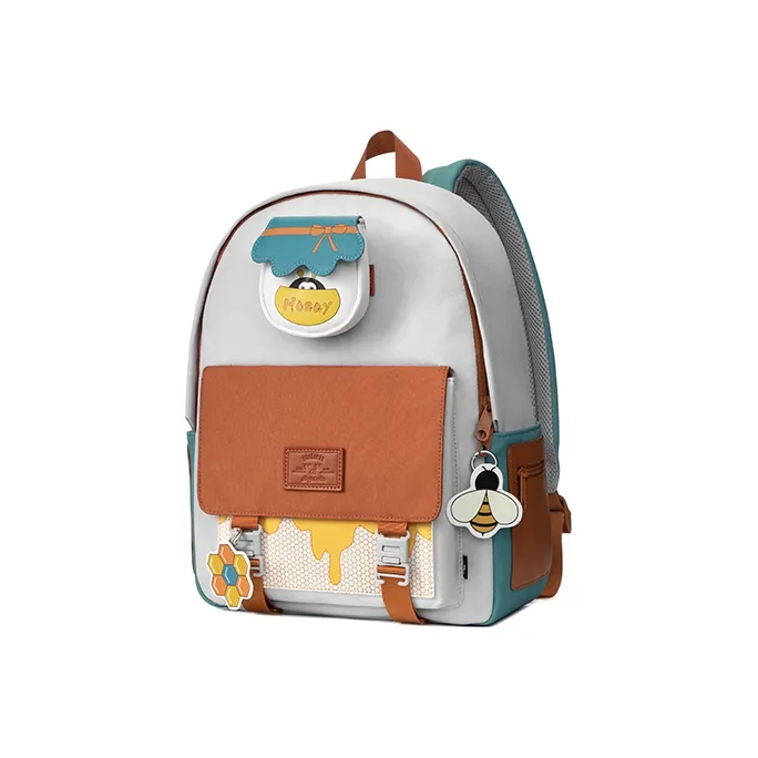 MR.ACE HOMME Polyester Backpack Women's Color Block-2