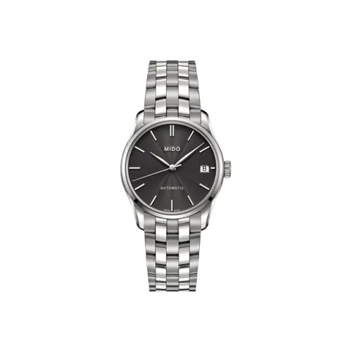 MIDO Wmns Belluna Series Waterproof Watch M024.207.11.061.00 Silver/Gray