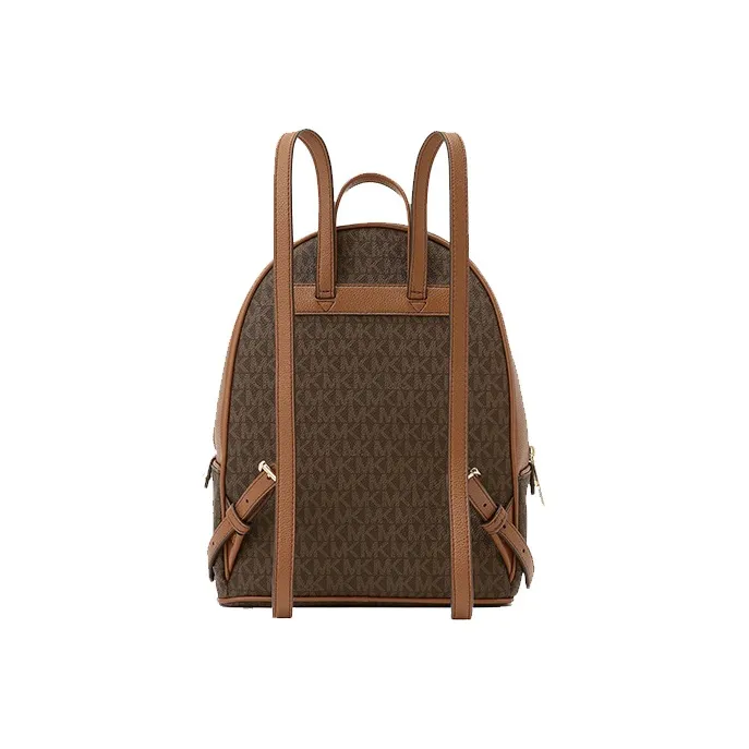 MICHAEL KORS Adina Canvas Backpack Regular Women's Brown-2