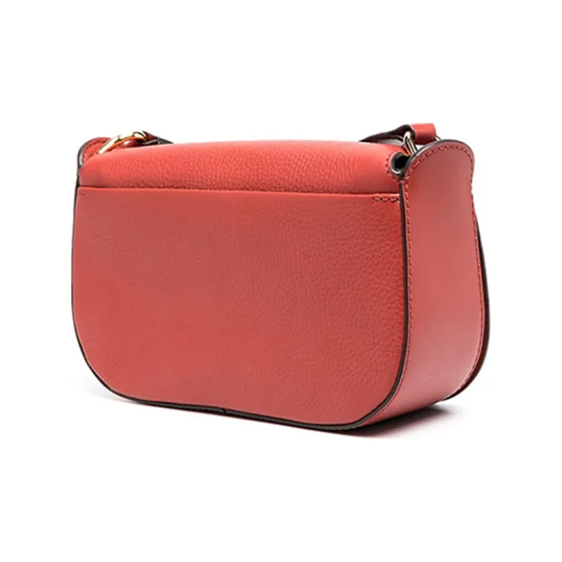 MICHAEL KORS MICHAEL KORS Luggage Collection Leather Shoulder Bag Crossbody Bag Women's Terra Cotta Red-1