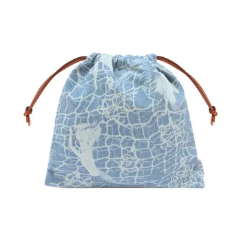 LOEWE Canvas Canvas Clutch Bag Women's Washed Blue
