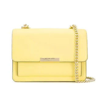 MICHAEL KORS MICHAEL KORS Handbag Collection Jade Leather Crossbody Bag Tubas Women's Yellow