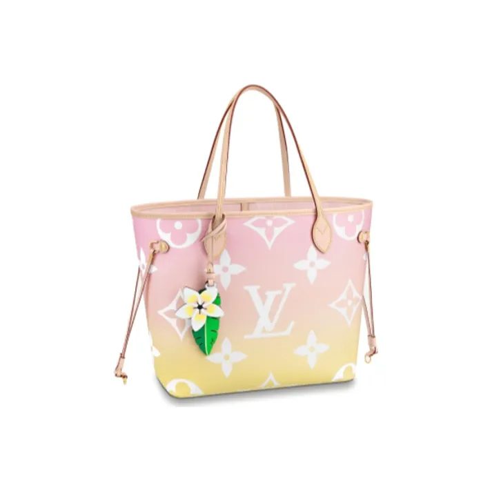 LOUIS VUITTON Neverfull Gradient Pastel Mm Light Pink-0