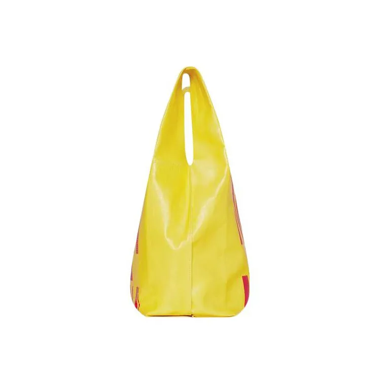Balenciaga Calfskin Handbag Men's Yellow-3