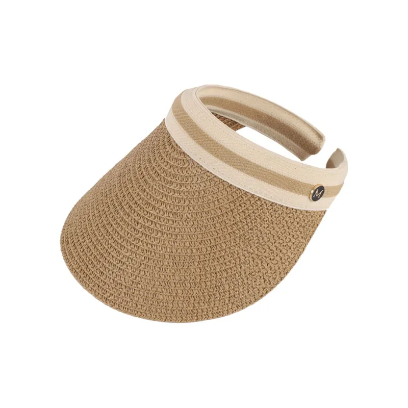 BAIJUAN Beach Sun Protection Canopy Sun Protection Hats Women's Black, Khaki-1