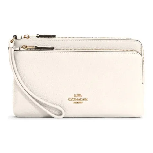 COACH Double Zip Wallet Clutches