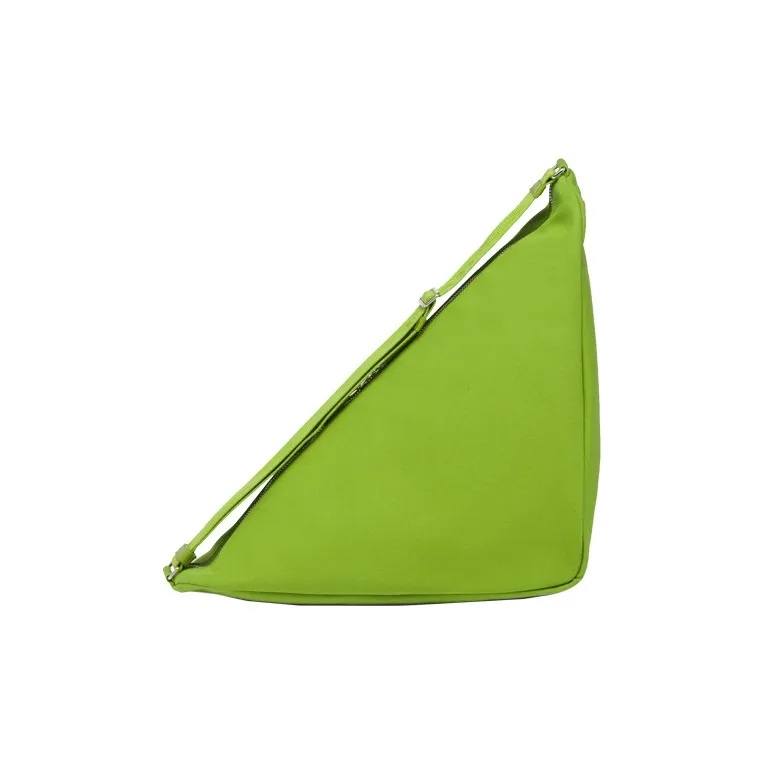 PRADA Canvas Triangle Bag Fern Green-1