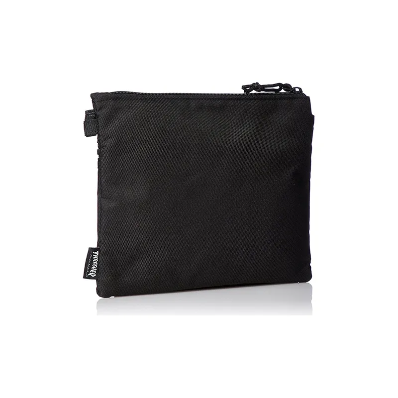 Thrasher Polyester Crossbody Bag Regular Unisex Black Text Black-2