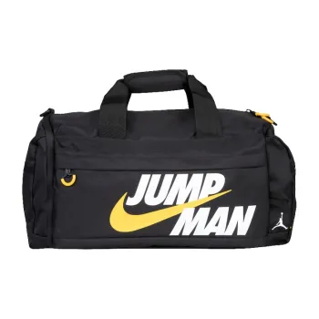 Jordan Polyester Gym Bag Handbag Crossbody Bag Large Size Unisex Black