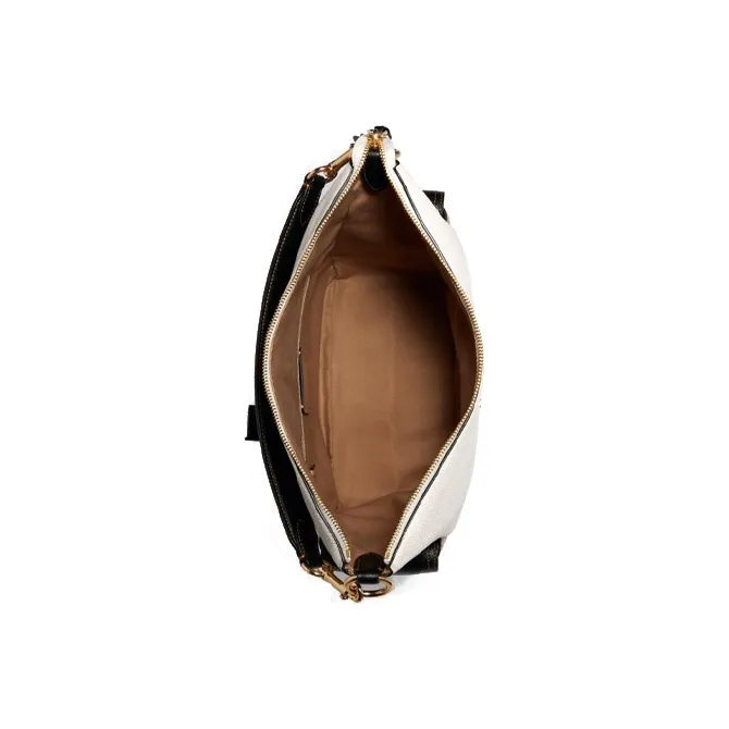 COACH Leather Bucket Bag Portable Crossbody Bag Shoulder Bag Women's Ecru-1