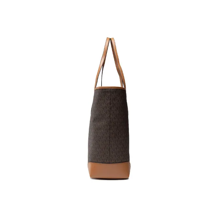 MICHAEL KORS Eva Artificial Leather Mother And Child Tote Bag Shopping Bag Handbag Shoulder Bag Women's Acorn Brown-2