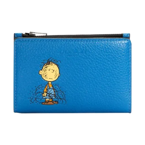 Peanuts X Snoopy X COACH Bifold Wallet