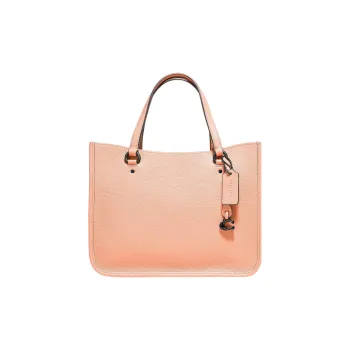 COACH Tyler Leather Tote Bag Shopping Bag Shoulder Bags Handbags Large Size Women's Blush Soft Pink