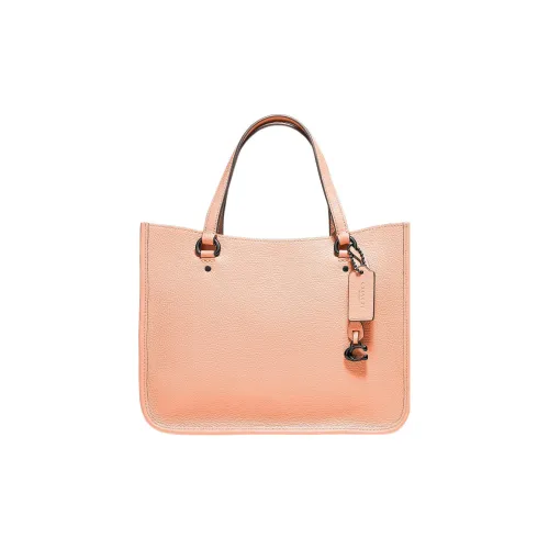 COACH Tyler Leather Tote Bag Shopping Bag Shoulder Bags Handbags Large Size Women's Blush Soft Pink